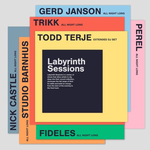 Labyrinth Announces Seven ‘Sessions Series’ Shows across London w/ Axel Boman, Gerd Janson, Perel and Todd Terje + more