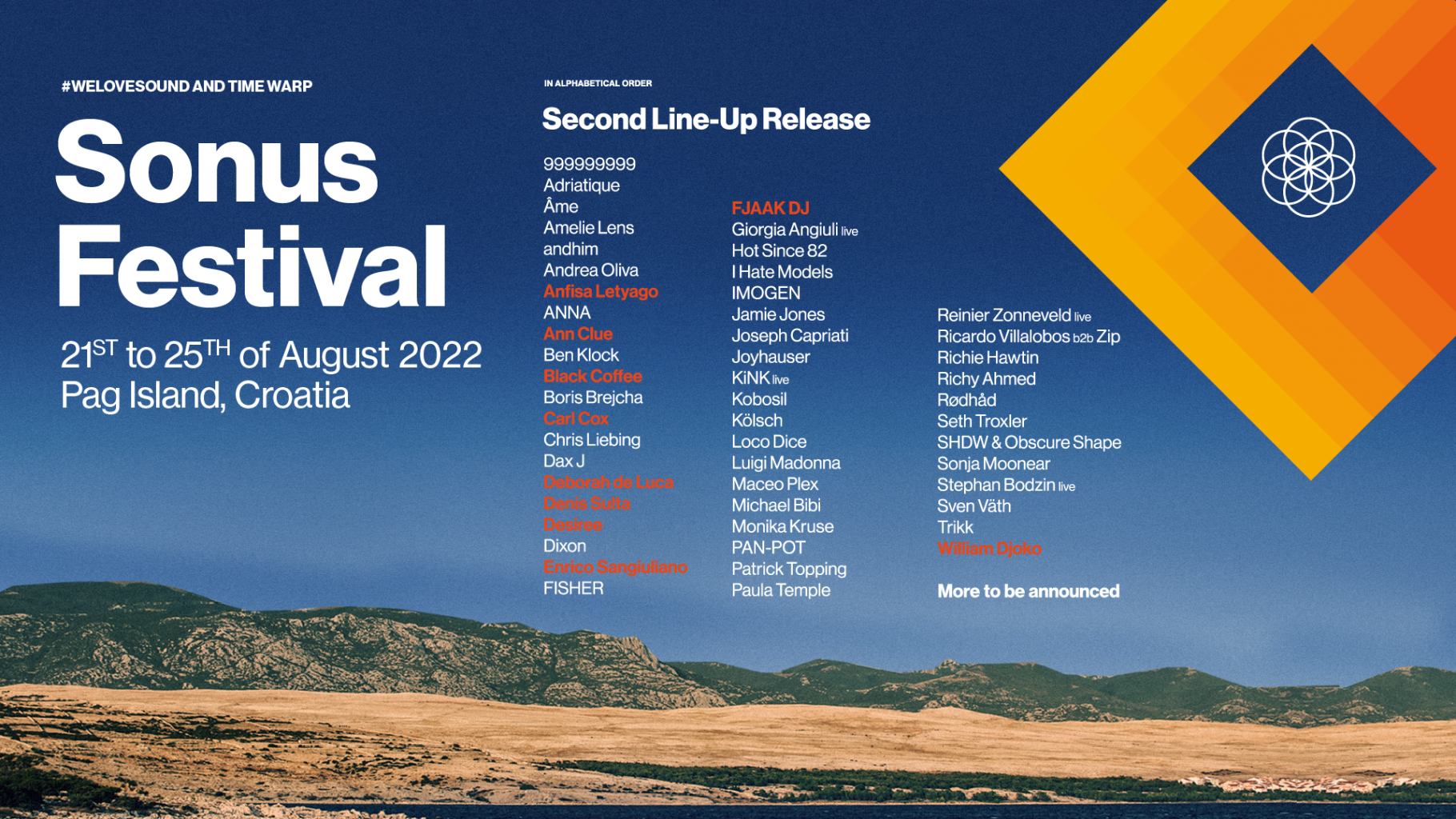 Read more about the article Sonus Festival announces more names for 2022 Lineup and Ticket Guarantee 