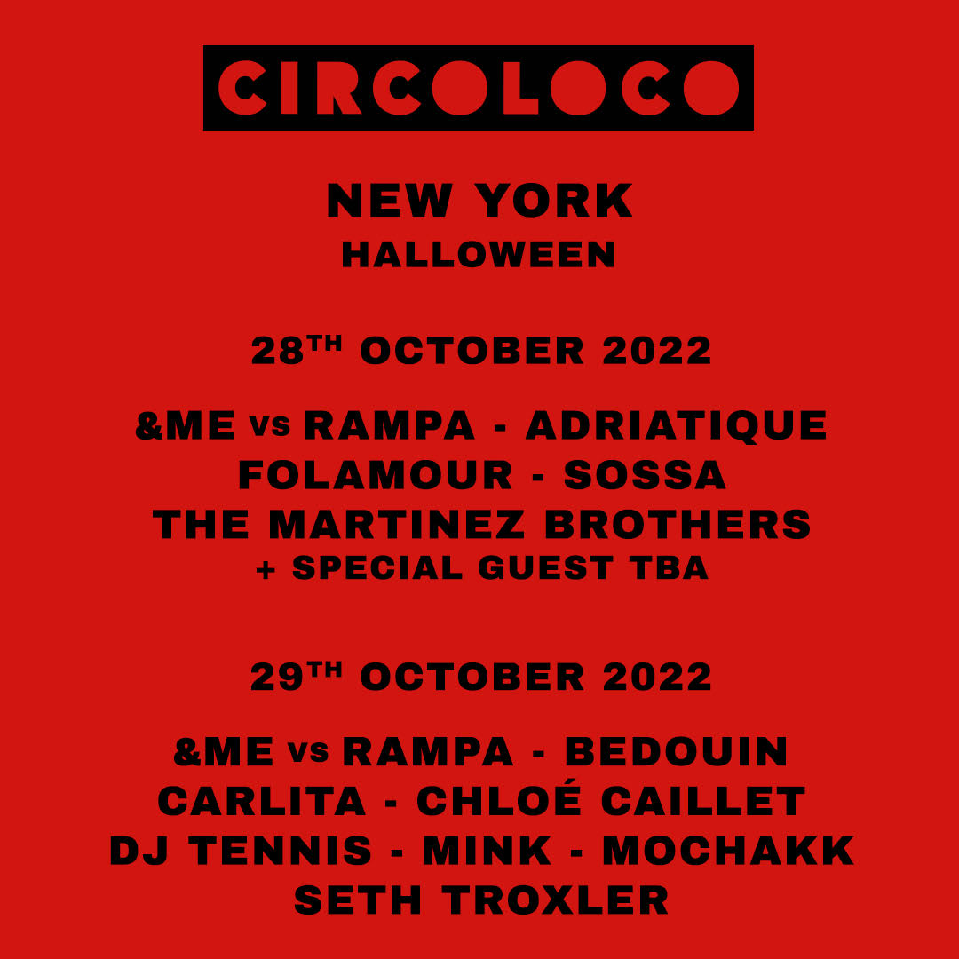 Read more about the article CircoLoco Reveals New York Halloween Lineup