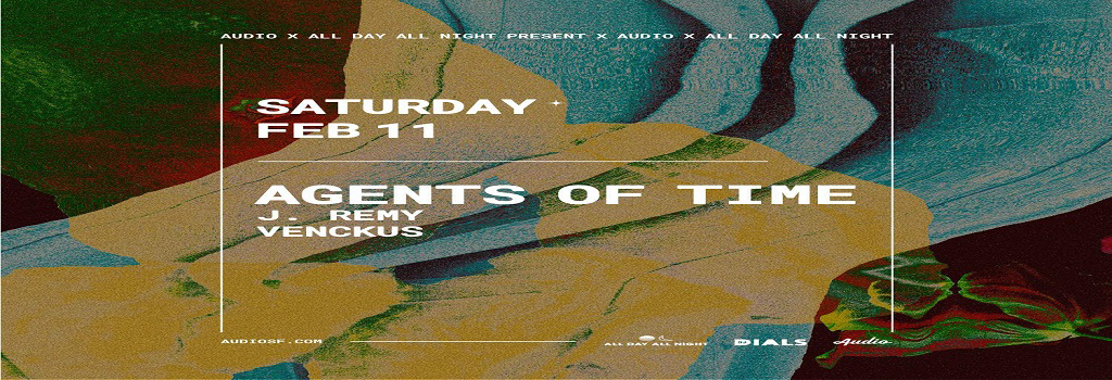 Agents Of Time - Flyer front