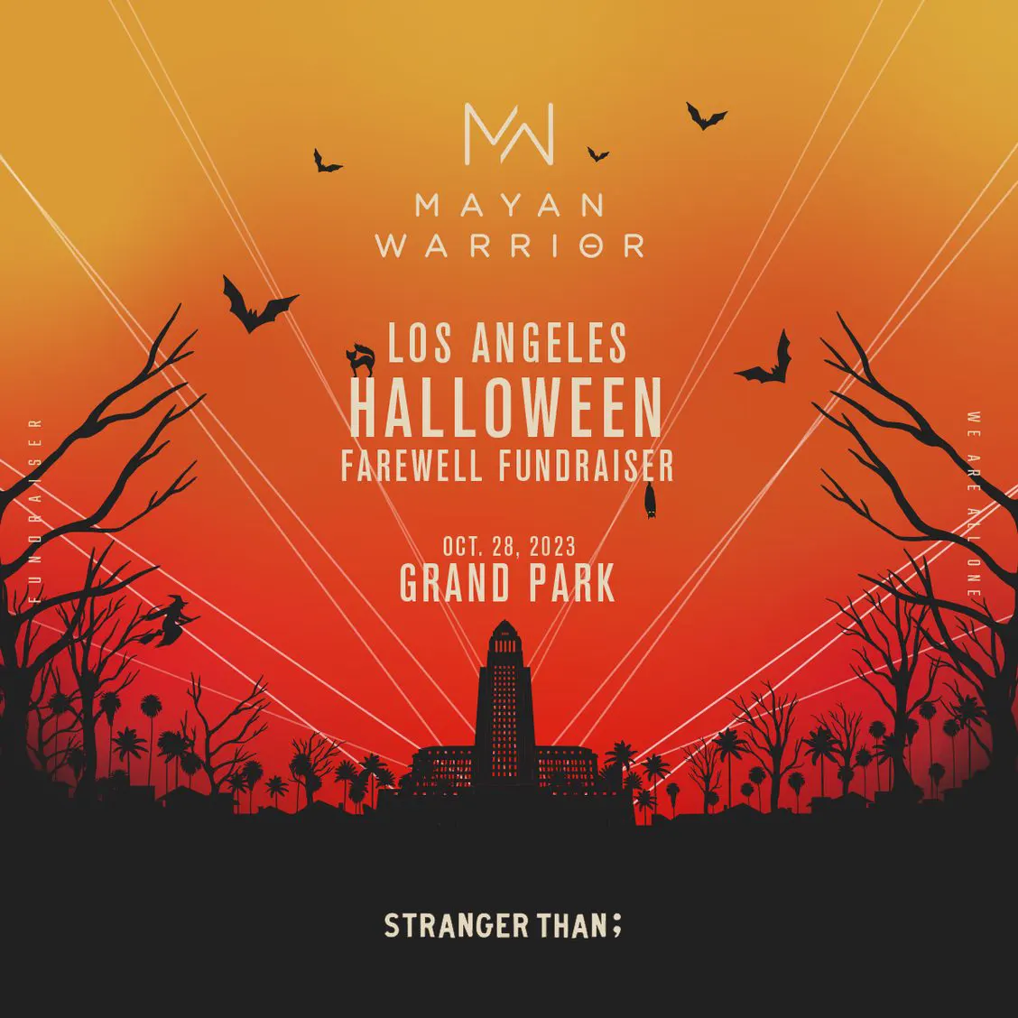 Mayan Warrior Announces Los Angeles Halloween W Stranger Than Last Event Ever