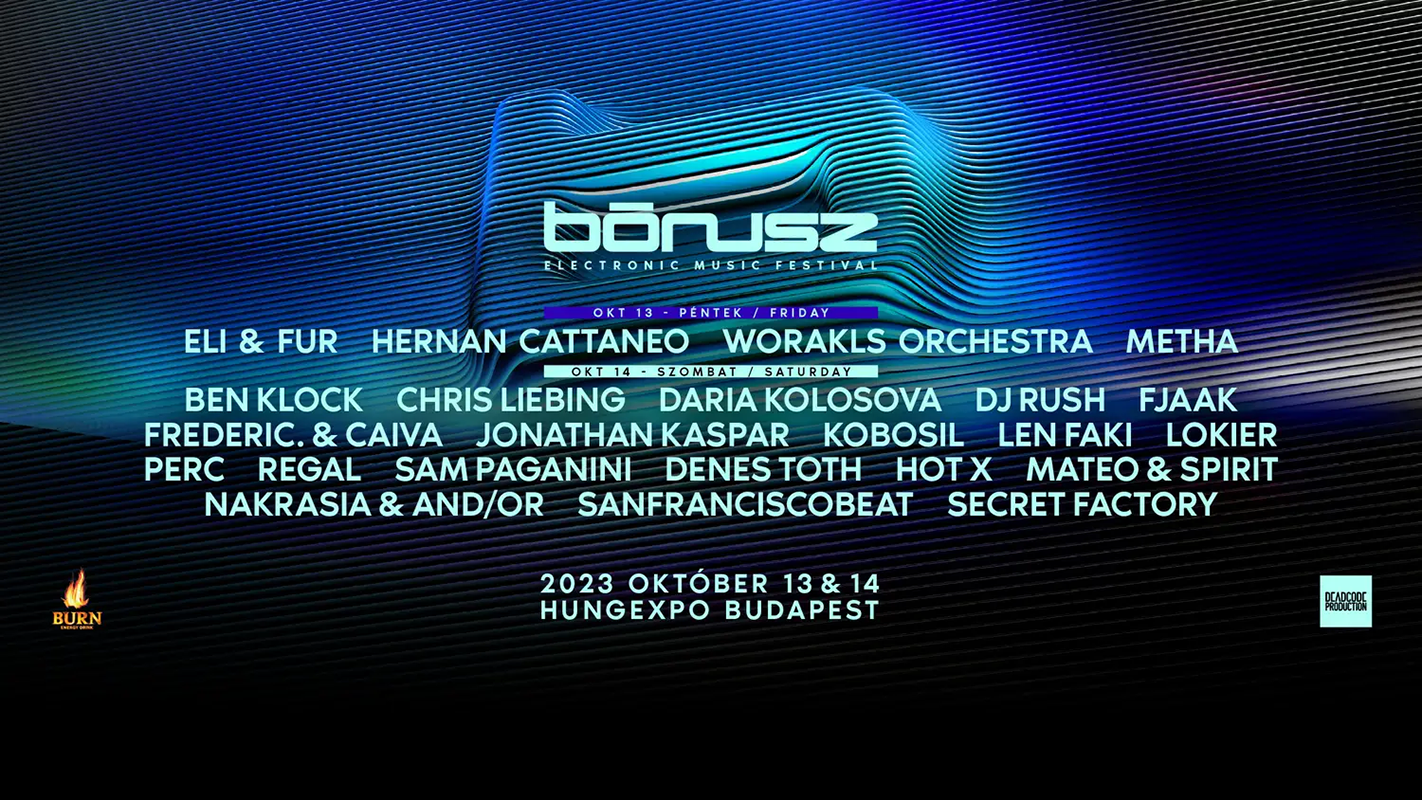 BÓNUSZ Electronic Music Festival 2023