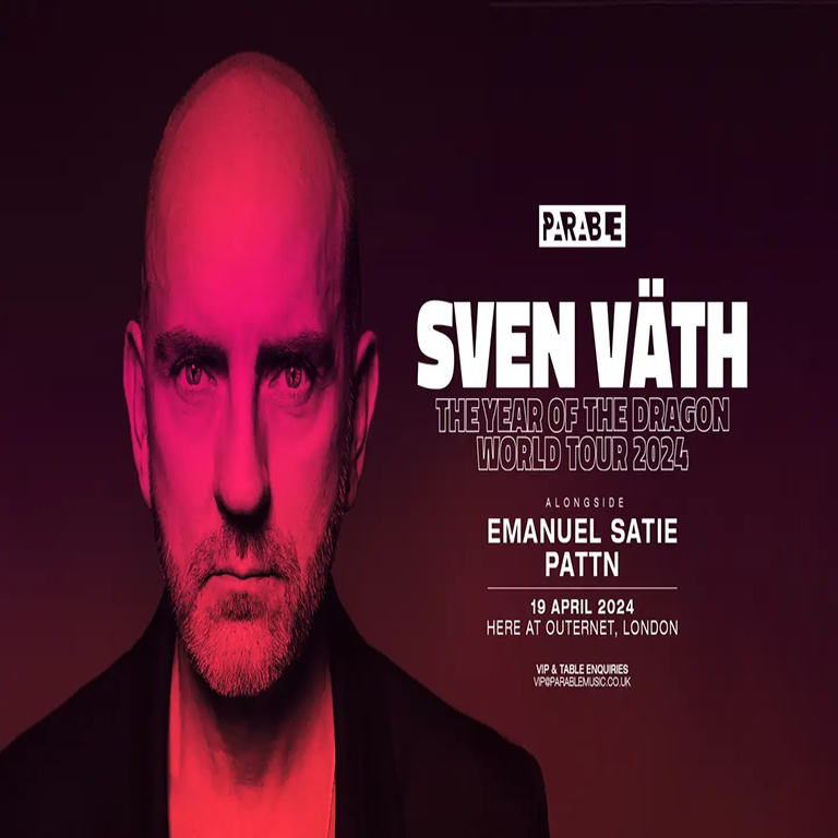 Parable presents - Sven Väth - Year of the Dragon world tour
