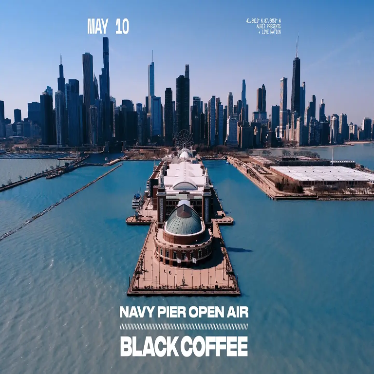 Navy Pier Open Air - Black Coffee