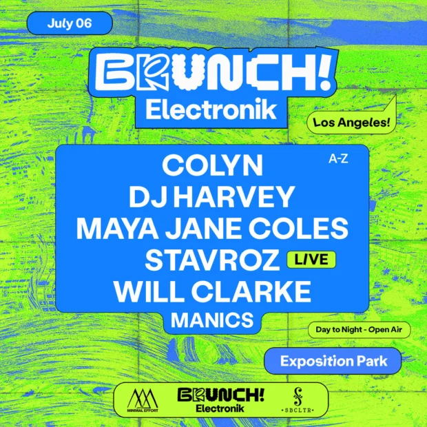 Brunch Electronik Announces Lineup For Debut USA Editions