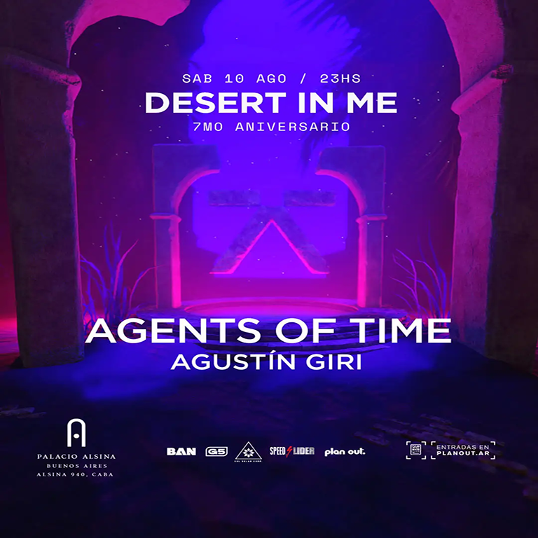 Agents Of Time + AGUSTIN GIRI - by DESERT IN ME