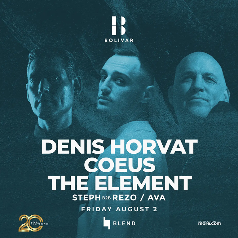 Denis Horvat I Coeus I The Element I Aug 2 Ι Bolivar