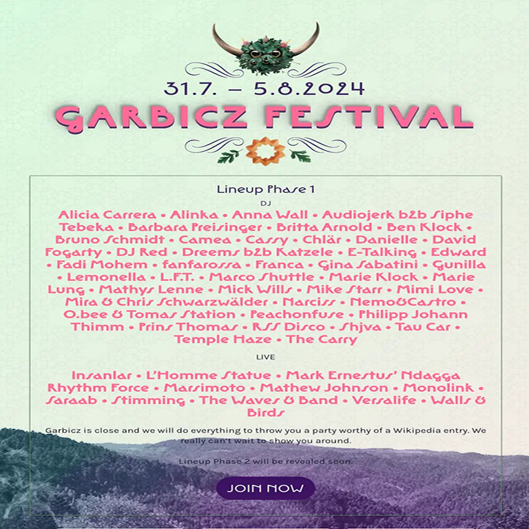 Garbicz Festival 2024