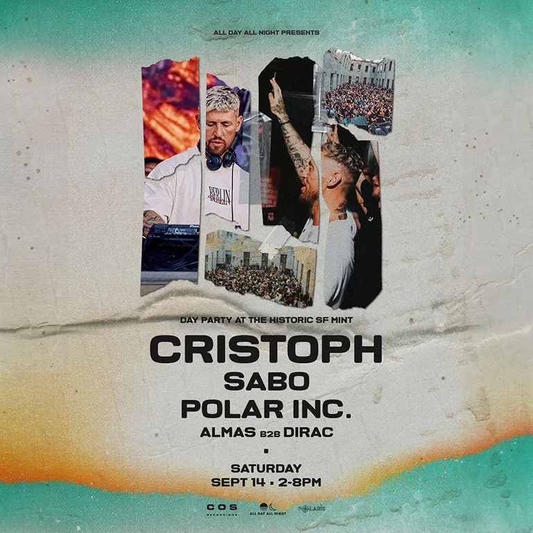 Day Party with Cristoph + Sabo + Polar Inc. at SF Mint