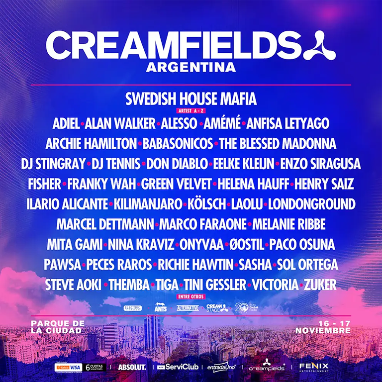 CREAMFIELDS ARGENTINA 2024