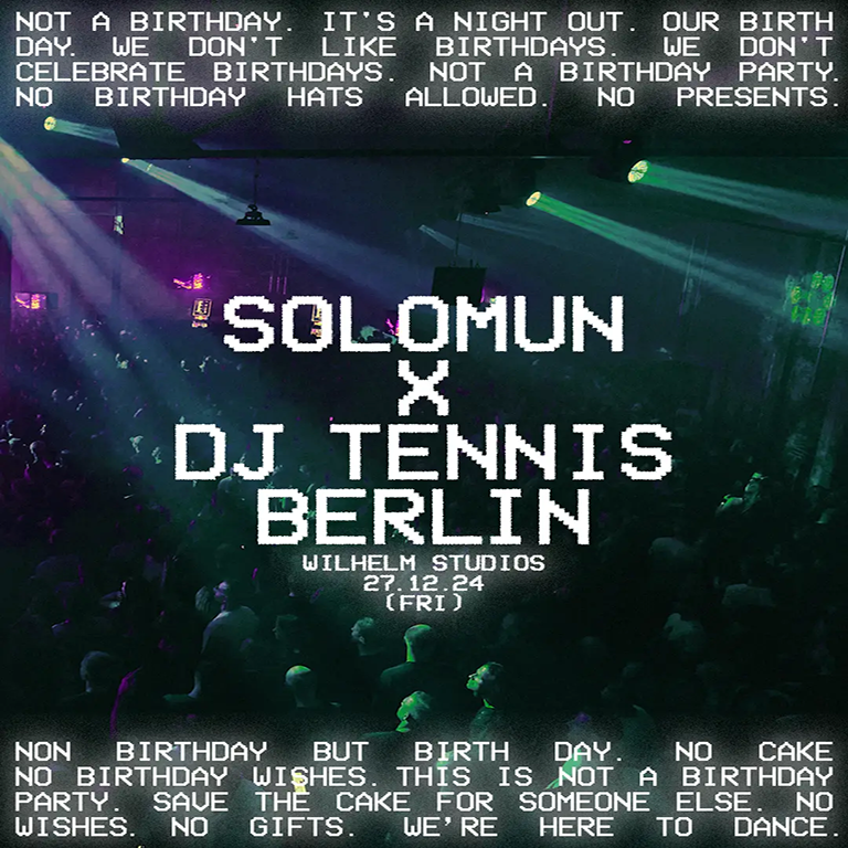 Solomun x DJ Tennis in Berlin