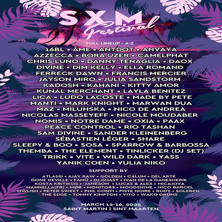 SXM Festival 2025