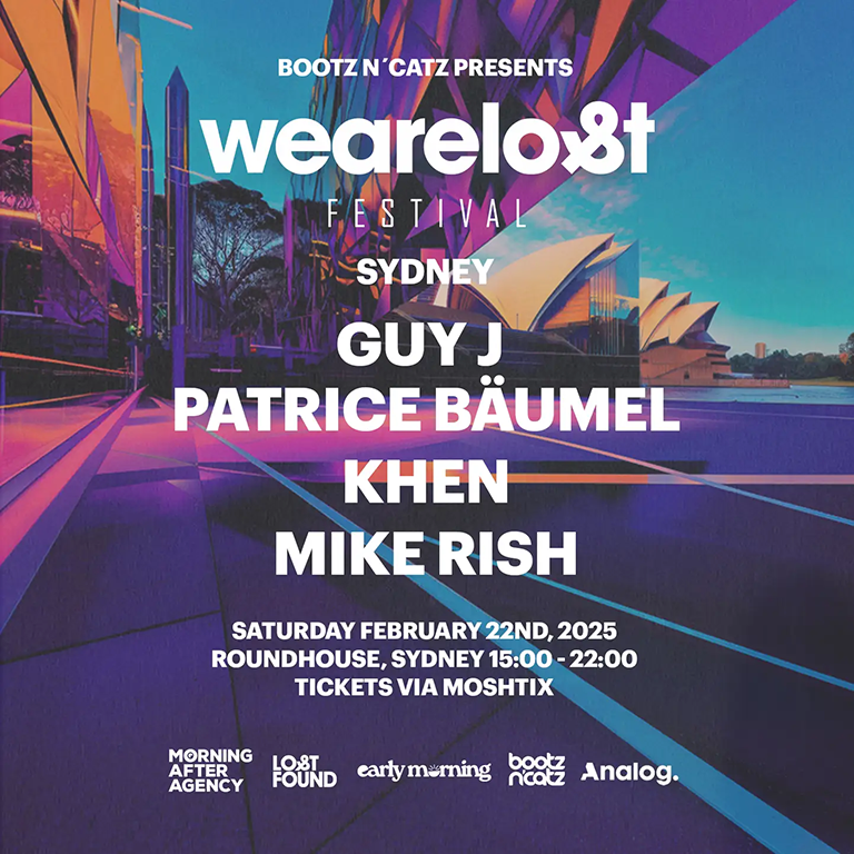 We Are Lost Sydney pres. Guy J, Patrice Baumel & Khen